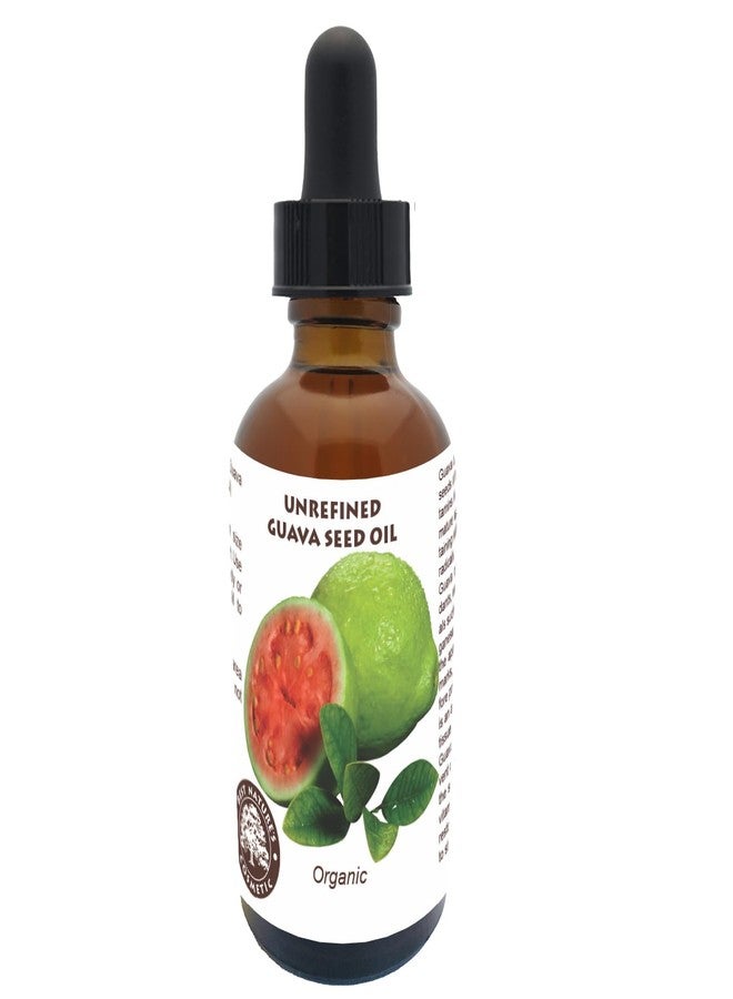 Best Nature's Cosmetics Organic Guava Seed Oil cold pressed for Skin & Hair – Vitamin C Rich, Antioxidant-Rich Hydrating Oil for Glowing Skin & Frizz-Free Hair 2 oz / 60 ml - Image 1